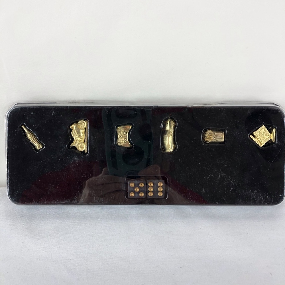 Monopoly Gold Colored Game Pieces